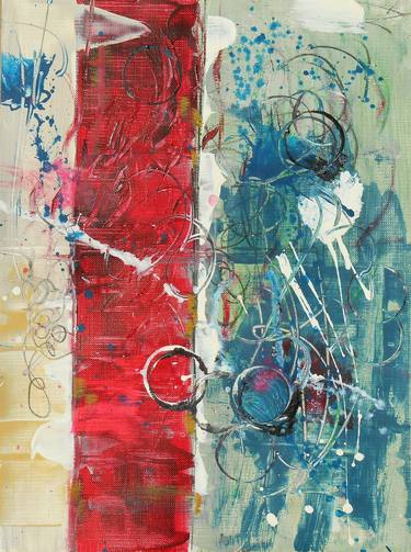 Original Abstract Paintings by Cynthia Ligeros