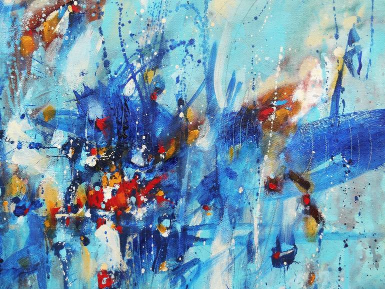 Original Abstract Painting by Cynthia Ligeros