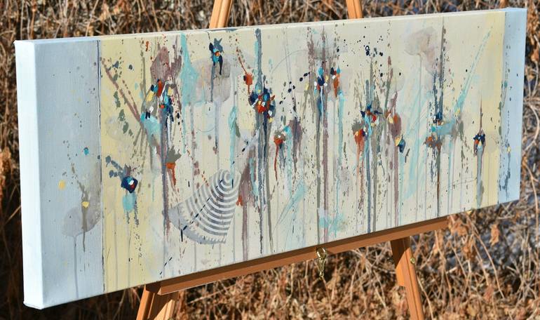 Original Abstract Painting by Cynthia Ligeros