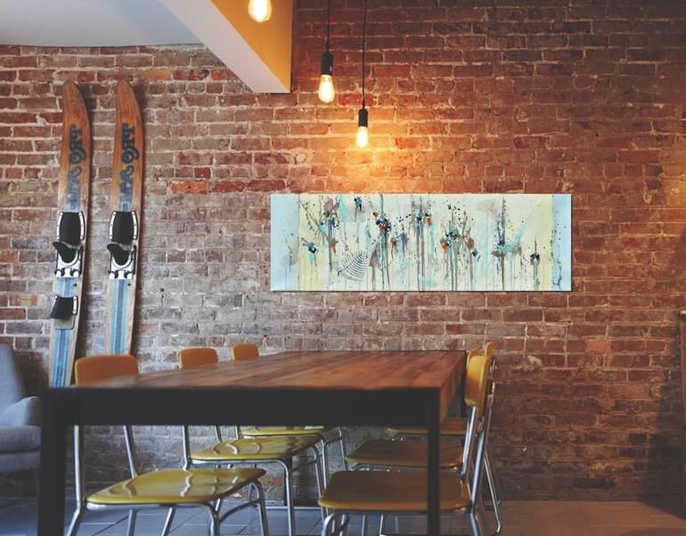 Original Abstract Expressionism Abstract Painting by Cynthia Ligeros