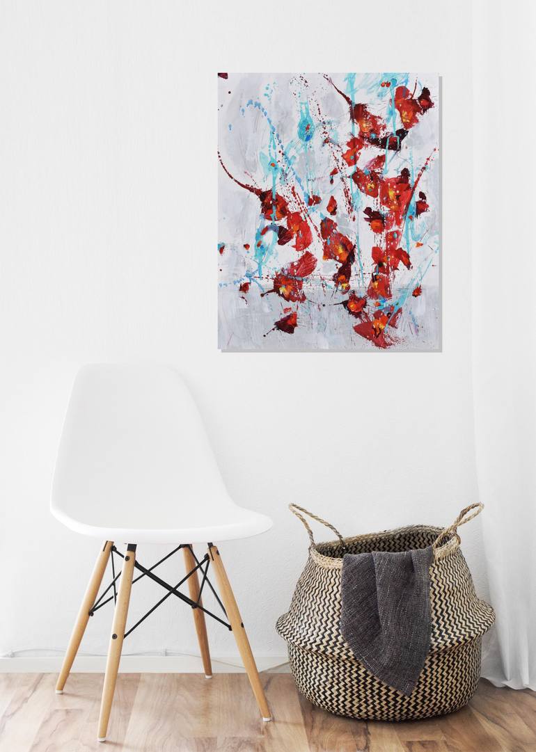 Original Expressionism Abstract Painting by Cynthia Ligeros