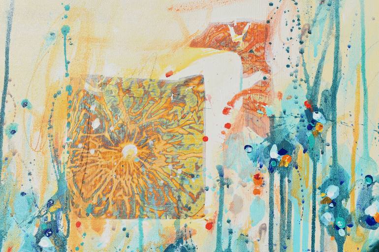 Original Abstract Expressionism Abstract Painting by Cynthia Ligeros