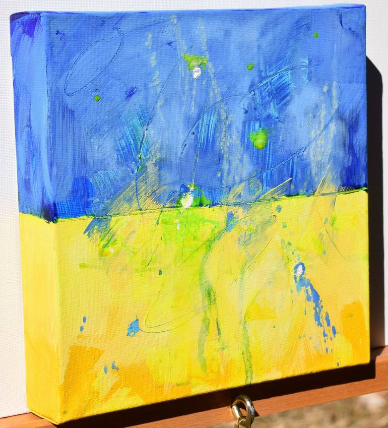 Original Abstract Painting by Cynthia Ligeros