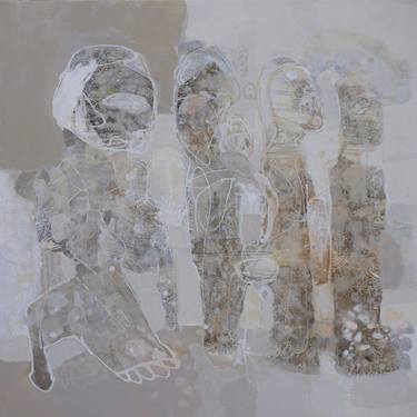 Original Abstract People Paintings by Dariusz Labuzek