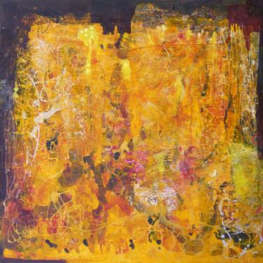 Original Abstract Expressionism Abstract Painting by Dariusz Labuzek