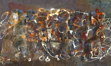 Original Abstract Expressionism Abstract Paintings by Dariusz Labuzek