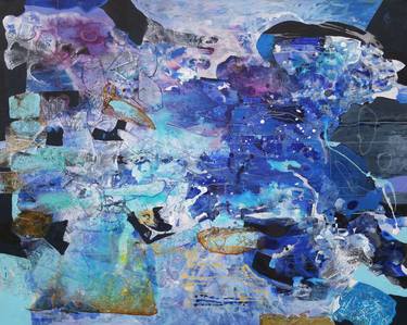 Original Abstract Expressionism Abstract Painting by Dariusz Labuzek