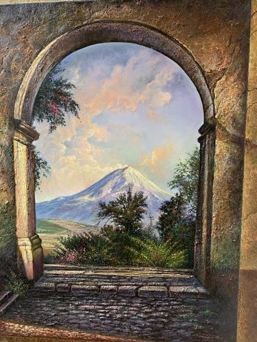 Original Landscape Painting by Alejandro Creel