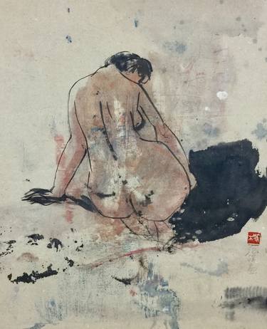 Original Fine Art Nude Paintings by Jigang Xing