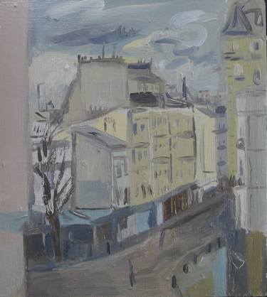 Original Impressionism Cities Paintings by Tadeusz Deregowski