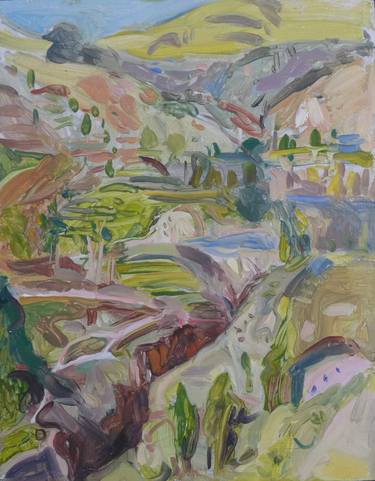 Original Impressionism Landscape Painting by Tadeusz Deregowski