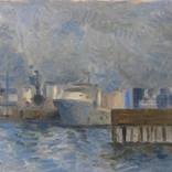 Aberdeen: ship in the port by Tadeusz Deregowski