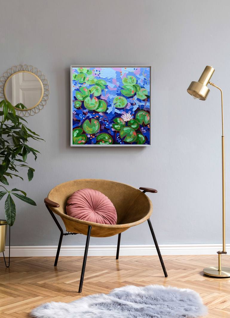 Original Impressionism Botanic Painting by Joseph Villanueva