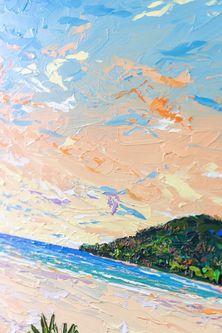 Original Beach Painting by Joseph Villanueva