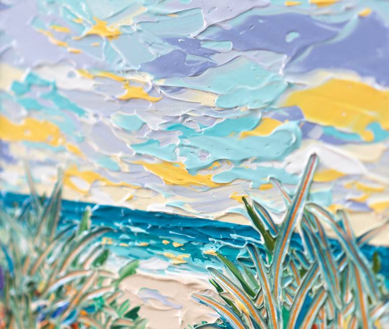 Original Beach Painting by Joseph Villanueva
