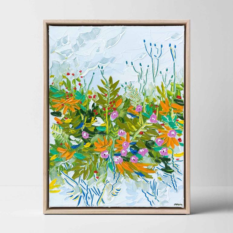 Original Expressionism Botanic Painting by Joseph Villanueva