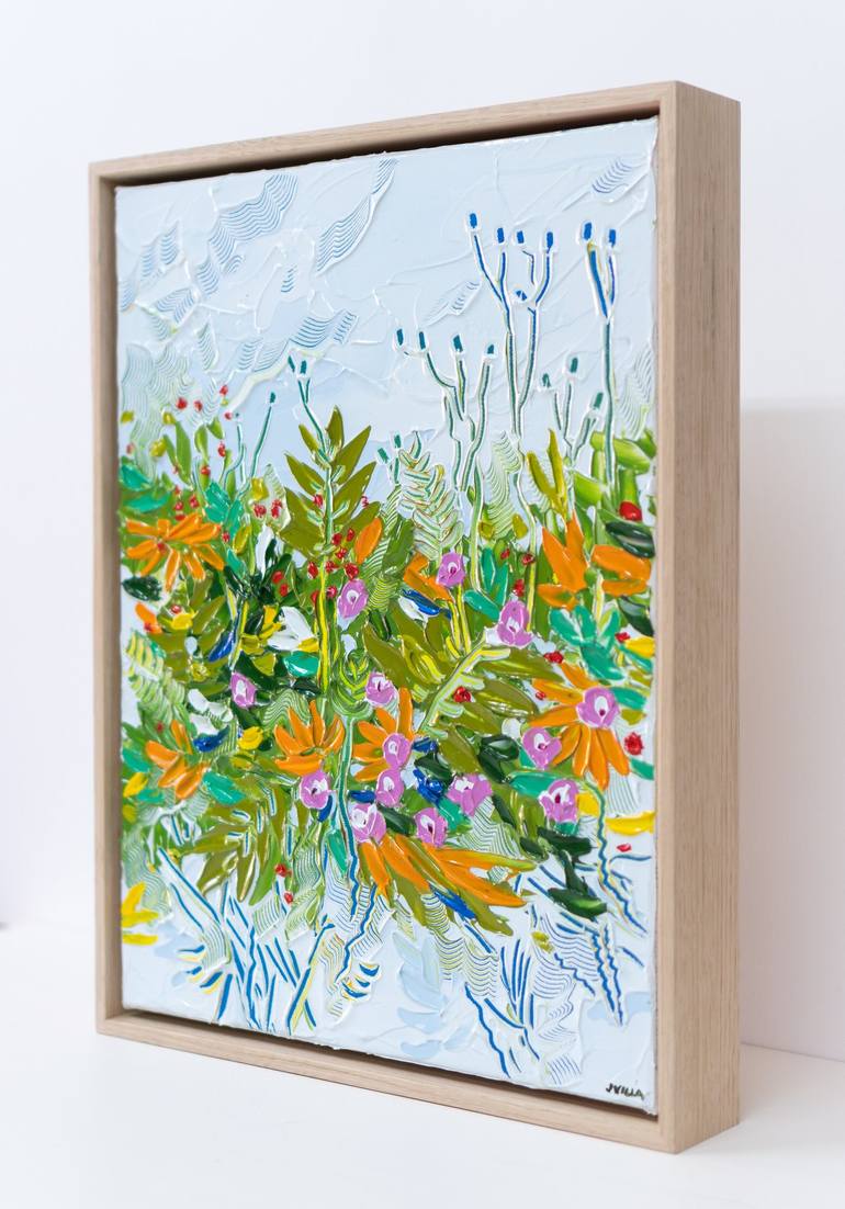 Original Expressionism Botanic Painting by Joseph Villanueva