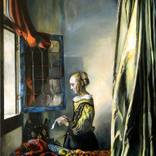Copy of J.Vermeer's Girl reading a letter by an open window by Leonid Soloviev