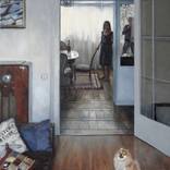 Family Portrait in Interior by Leonid Soloviev