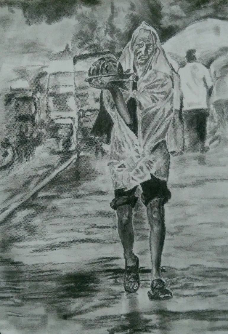 SURVIVAL Drawing by RESHMA M Saatchi Art