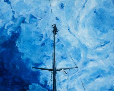 Print of Abstract Expressionism Yacht Paintings by Anna Wierzbicka