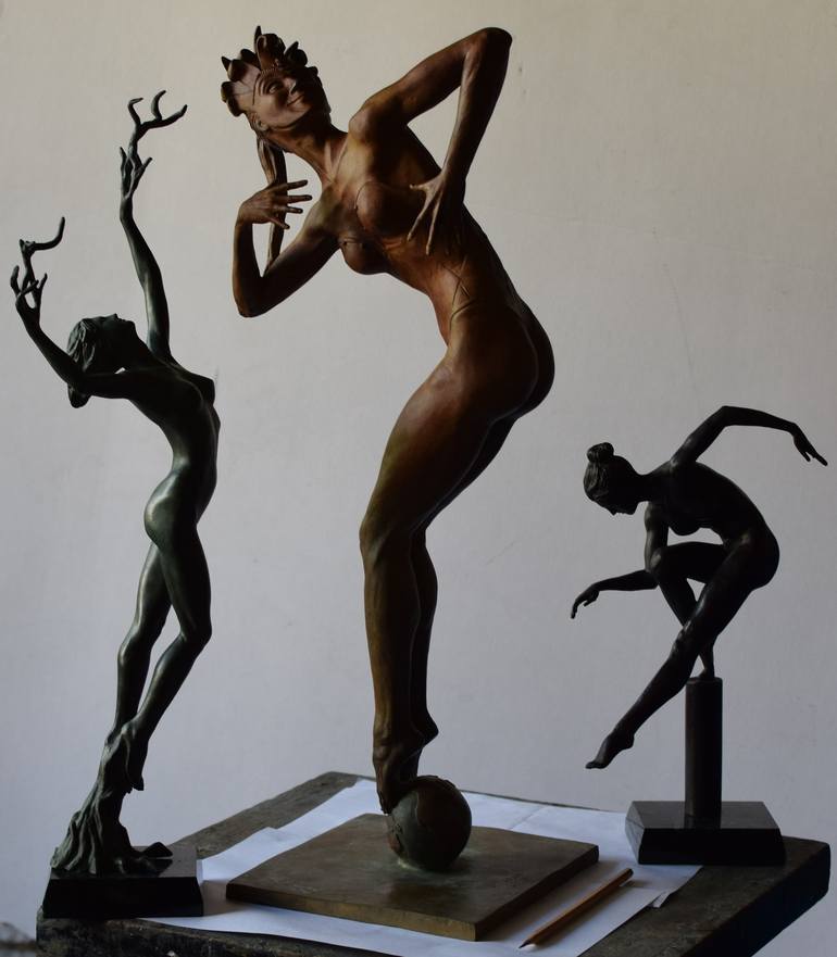 Original Women Sculpture by Alexandr Karat