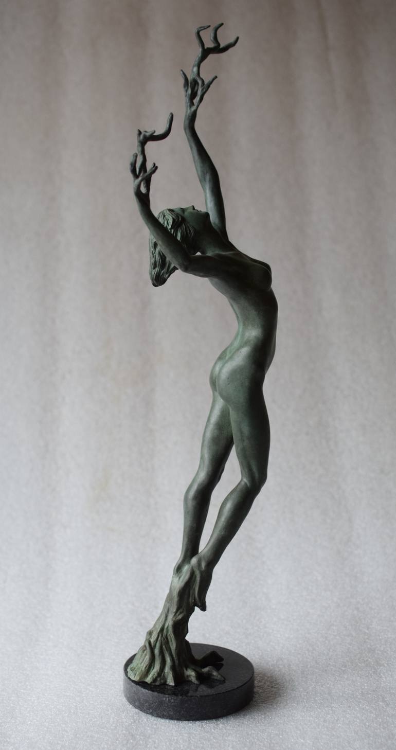 Original Fine Art Nude Sculpture by Alexandr Karat