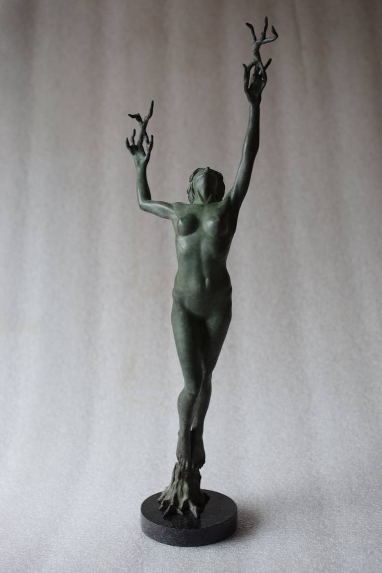 Original Fine Art Nude Sculpture by Alexandr Karat