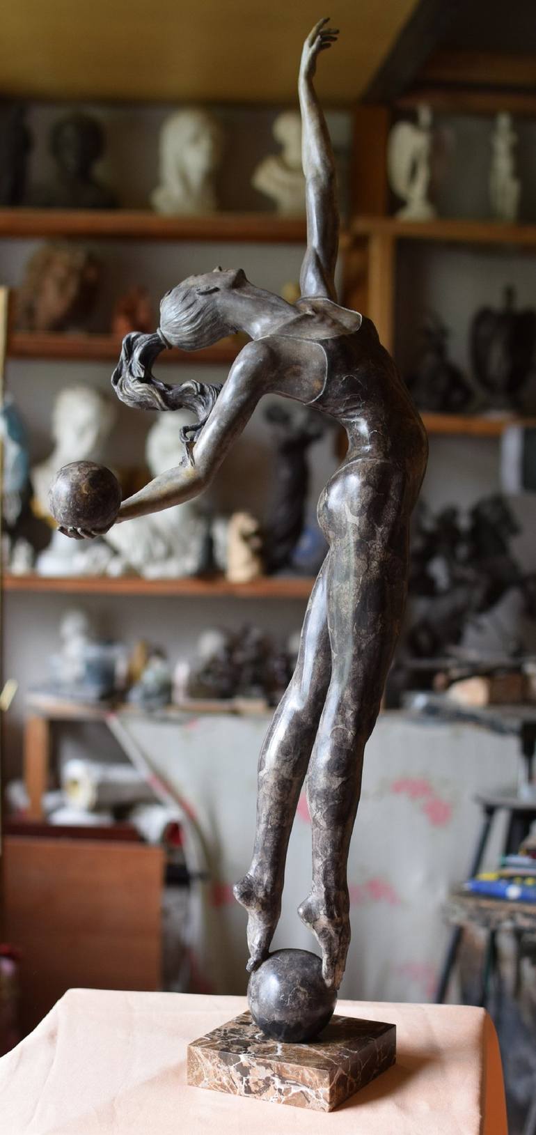 Original Fine Art Women Sculpture by Alexandr Karat