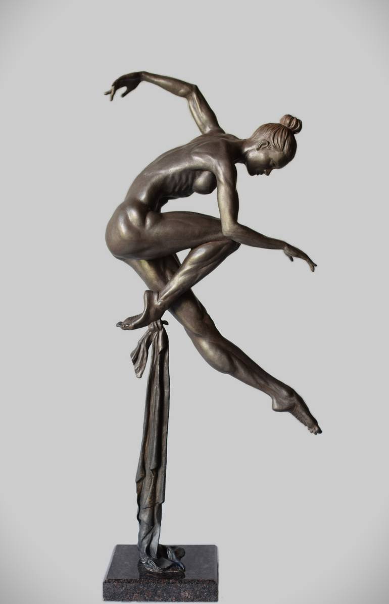 Original Figurative Nude Sculpture by Alexandr Karat