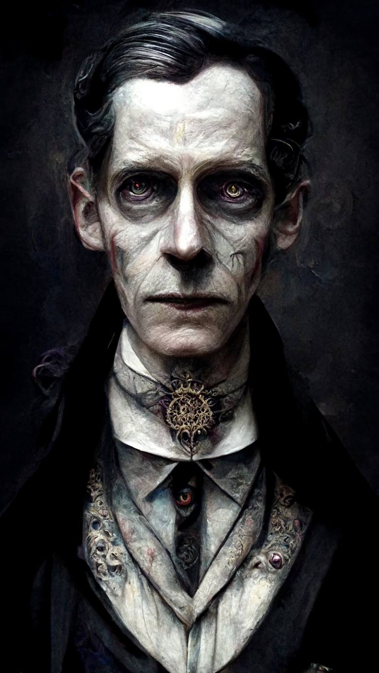 Victorian Gothic man Digital by Jason Ince