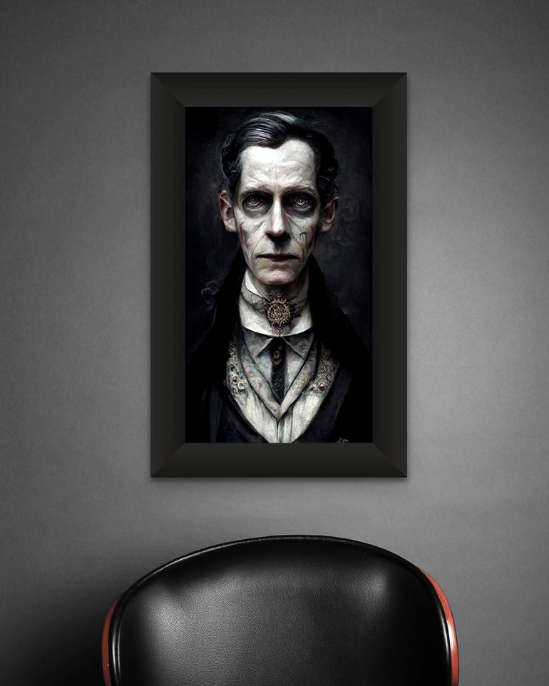 Victorian Gothic man Digital by Jason Ince