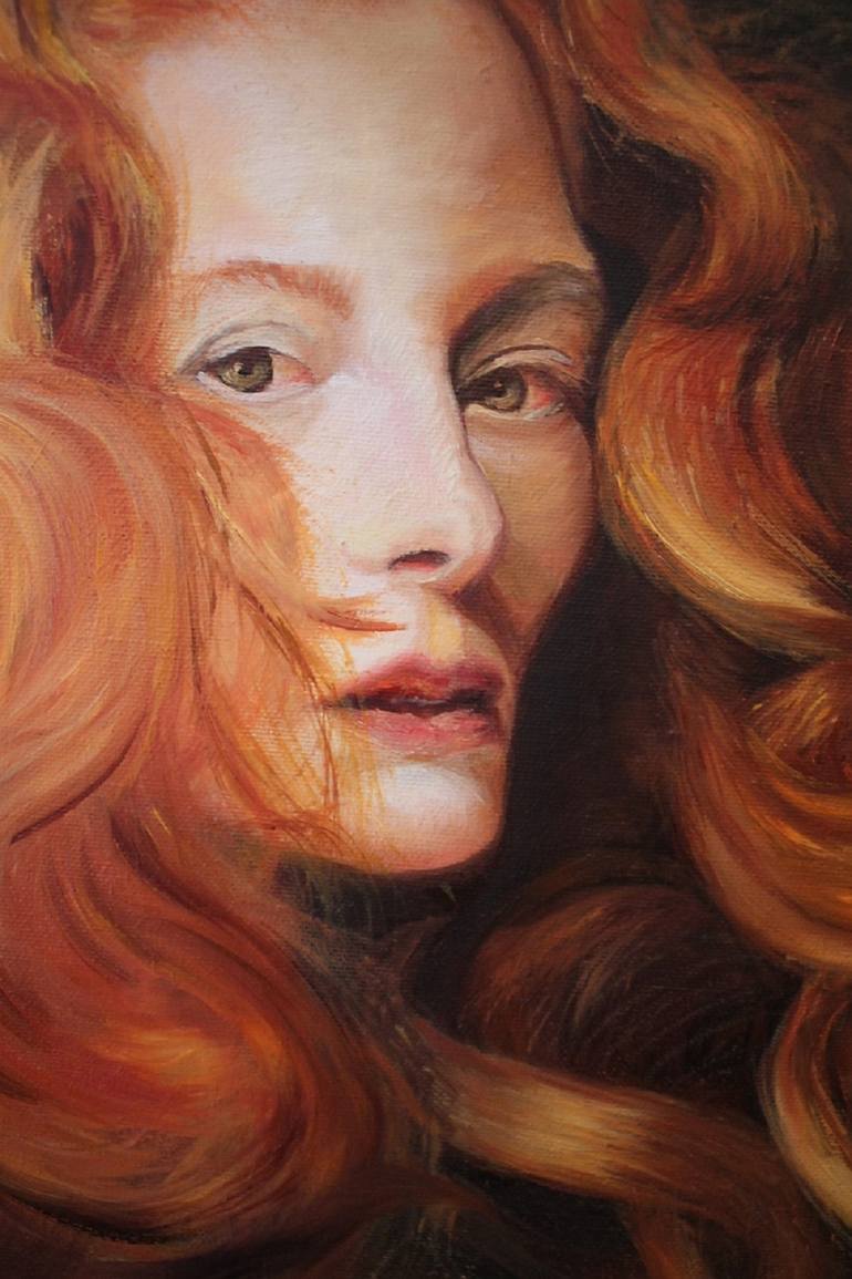 Original Portrait Painting by Inna Korn