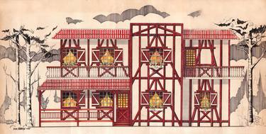 Original Architecture Drawings by Dia Makeen