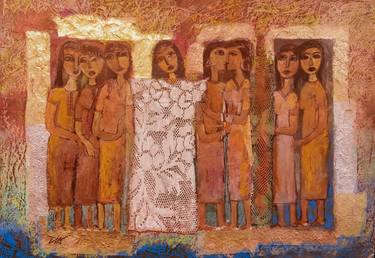 Print of Family Mixed Media by Dia Makeen