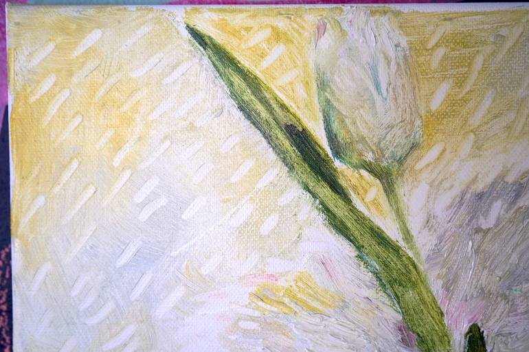 Original Impressionism Floral Painting by Busuioc Elena