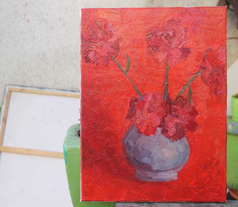 Original Realism Floral Painting by Busuioc Elena