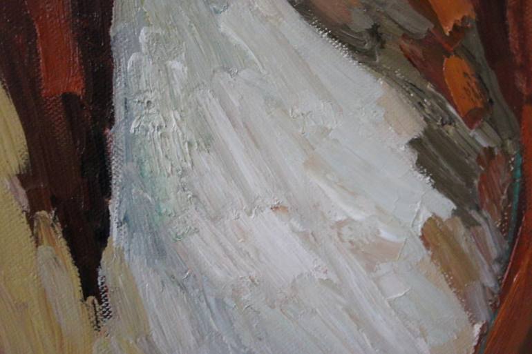 Original Expressionism People Painting by Busuioc Elena