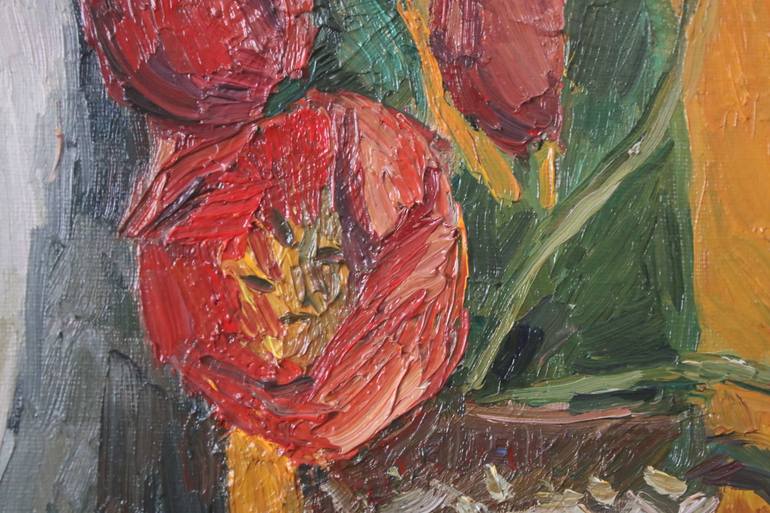 Original Expressionism Cats Painting by Busuioc Elena