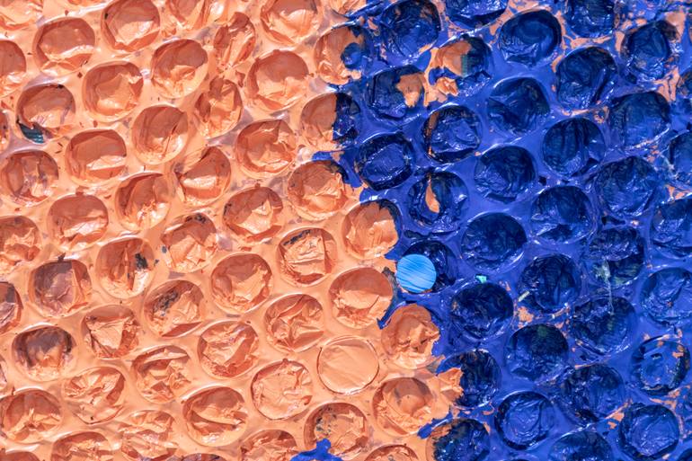 Original Conceptual Abstract Painting by Mijal Zachs