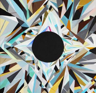 Print of Abstract Geometric Paintings by Mijal Zachs