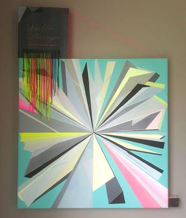 Original Abstract Paintings by Mijal Zachs
