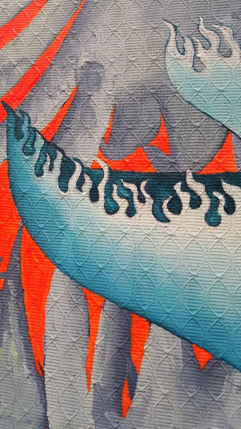 Original Minimalism Abstract Painting by Mijal Zachs