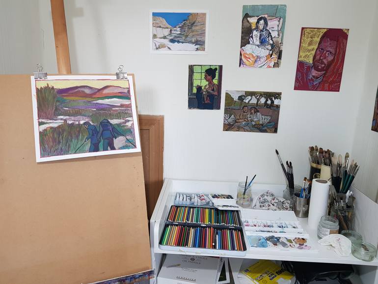 Original Contemporary Landscape Painting by Ishai Rimmer