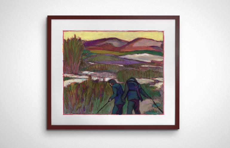 Original Contemporary Landscape Painting by Ishai Rimmer