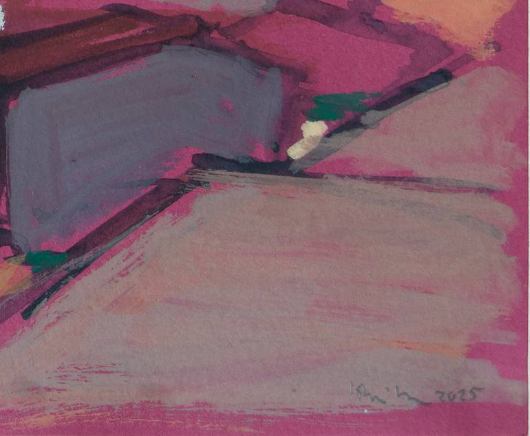 Original Abstract Landscape Painting by Ishai Rimmer