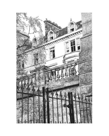 Original Realism Architecture Drawing by Thomas Denaro