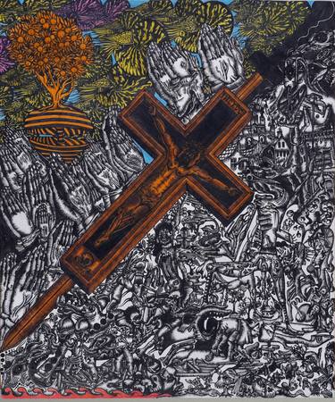 Print of Expressionism Religion Drawings by Stanislav Lyashenko