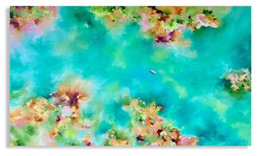 Original Abstract Water Paintings by Kristyna Dostalova