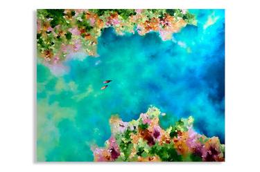 Original Aerial Paintings by Kristyna Dostalova